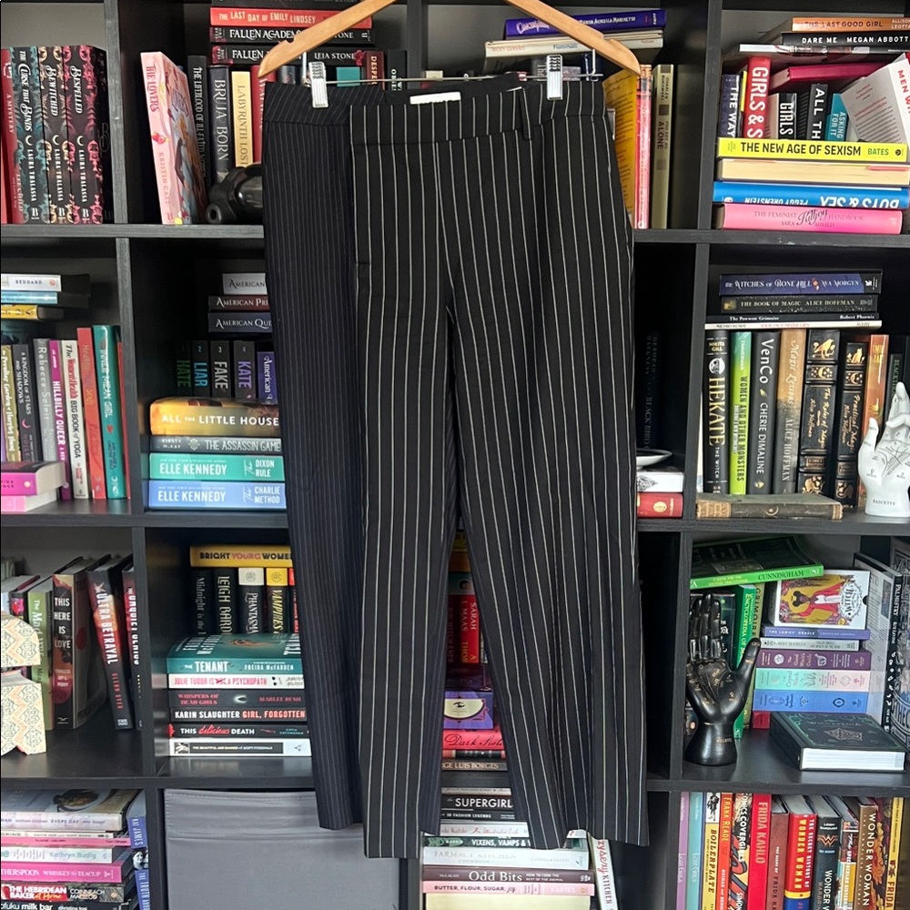 Monse pinstripe asymmetric pants size US6